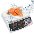 Waterproof Price Computing Scale IP68, 66lb Digital Commercial Food Meat Produce Weight Scale for Farmers Market, Seafood, Rechargeable, Washable, Not for Trade