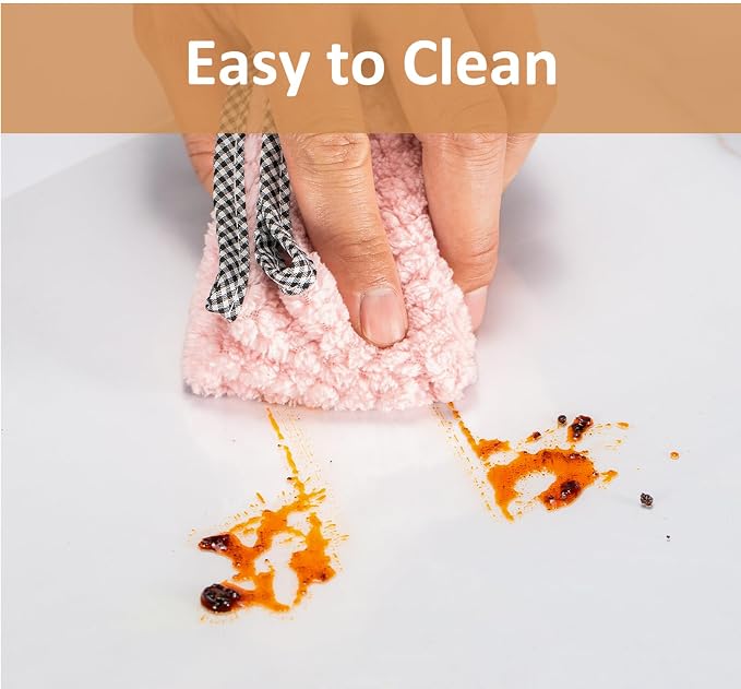 Clear Silicone Countertop Protector Mat, Non Slip & Heat Resistant Mats for Kitchen Countertop,Silicone Table Desk Protector Mat (23.6" *15.7")