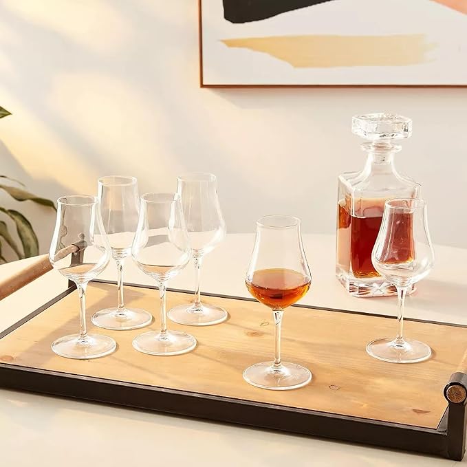 Luigi Bormioli Vinoteque Snifter Wine Glasses - Clear, Set of 6
