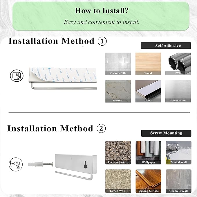 Magnetic Knife Holder for wall, 23 Inch Knife Magnetic Strip with 15 Hooks, Stainless Steel Knife Holder Magnet Rack for Kitchen Organizer, Mount with Adhesive or Screws