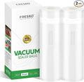 FRESKO Vacuum Sealer Bags Rolls with Write-On Labels, 11" x 20' 2 Pack Bags, BPA Free, Heavy Duty, Customized Size for Food Storage and Sous Vide