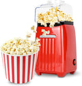 Large Capacity Popcorn Maker Machine, 3 Oz Popcorn Popper (42% More Corn Than Standard 2 Oz), 2 Min Fast Popping, No Oil & BPA-Free, ETL Certified Air Popper for Home Theater, Movie Nights, Parties
