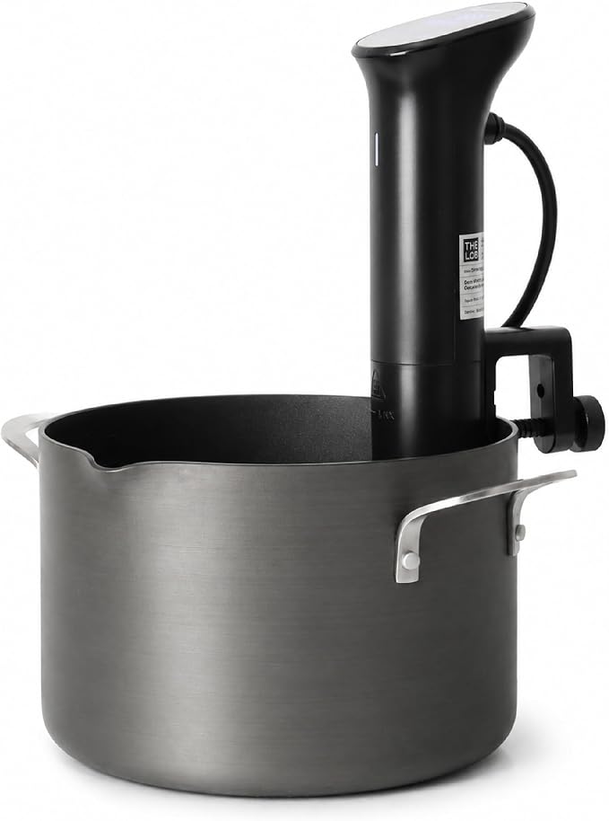 iVide 2.0 WiFi Sous Vide Immersion Circulator 1200W | Sous Vide Machine with ±0.1°C Precision Temperature Control – 600+ Guided Recipes – 42dB Quiet Operation – 30L Capacity