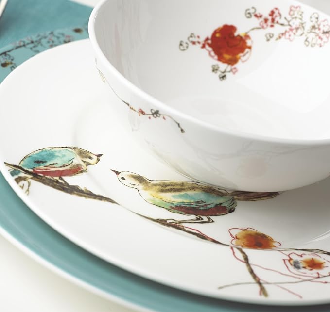 Lenox 897262 Chirp Salad Plates, Set of 4