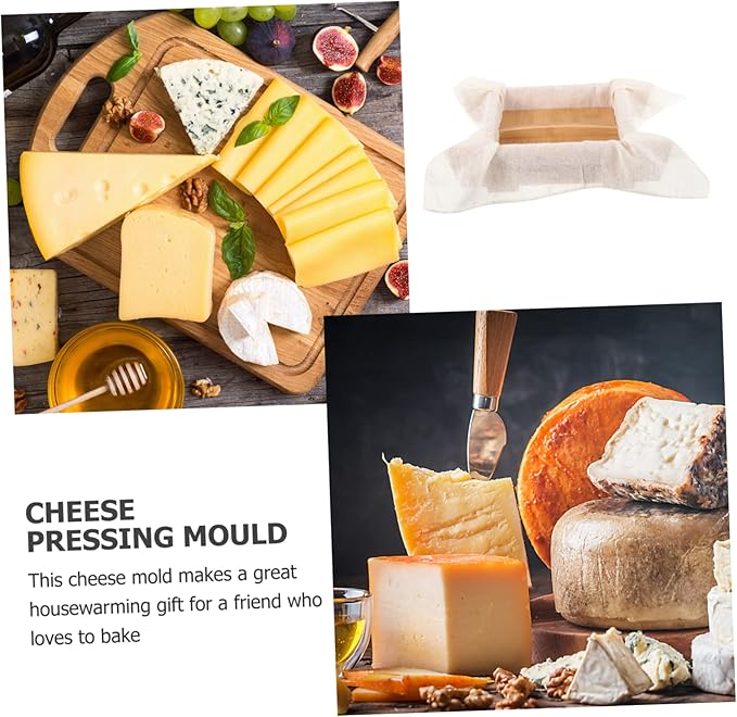 KICHOUSE Cheese Molding Hardware Maker Press Tofu Making Tool Tofu Squeezer Cheese Press Mold