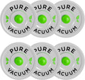 PURE MVP Premium Wide Mouth Mason Jar Vacuum Lids | Triple Thick Stainless Steel | Perfect for Juice, Smoothies to Extend Freshness 8x | Easy-Release Valve w/Leak Detection for Fermentation