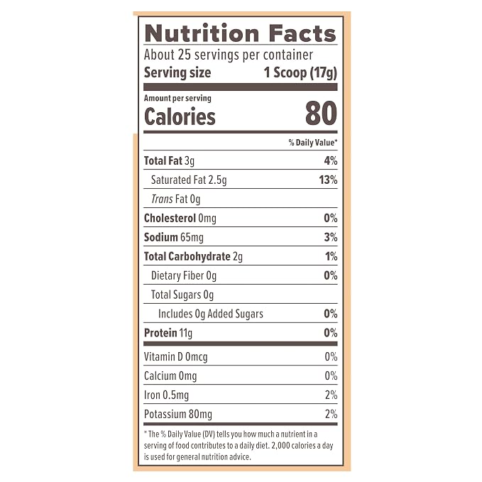 Primal Kitchen Peanut Butter Flavor Collagen Fuel® Drink Mix, Collagen Peptides, No Dairy, 14.3 Ounces