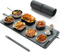 Warming Mat for Food (35"x16") - iTRUSOU Extra Large Electric Warming Tray with 7-Level Temp, 500W High-Power & 99H Timer - Rollable XL Large Food Warming Mat for Parties & Buffet