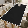 Extra Large Silicone Mats for Kitchen Counter,24"x80"Heat Resistant Mat for Kitchen Island,Waterproof Multipurpose Countertop Protector,New Skin-Friendly Material Table Protector,Freely Cuttable,Black