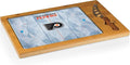 PICNIC TIME NHL unisex-adult NHL Icon Glass Top Cutting Board & Knife Set