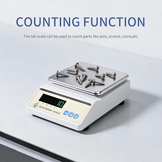 Analytical Balance 1000gx0.01g High Precision lab Scale 0.01g Accuracy Gram Scale for Jewelry Gold Kitchen Digital Scale (No Test Weight)