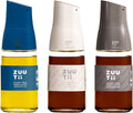 ZUUTII Olive Oil Dispenser Drip Free Spout Oil Dispenser Bottle for Kitchen Glass Oil and Vinegar Dispenser Set Olive Oil Bottle Cooking Oil Dispenser Soy Sauce Dispenser Oil Container Blue+White+Gray