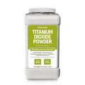 Coolinario Titanium Dioxide Powder (1 GAL - 5.2 LBS) Food Grade | Whitening & Opacifying Agent for Confections, Beverages & Sauces, Creates Bright, Vibrant Colors & Enhances Appearance