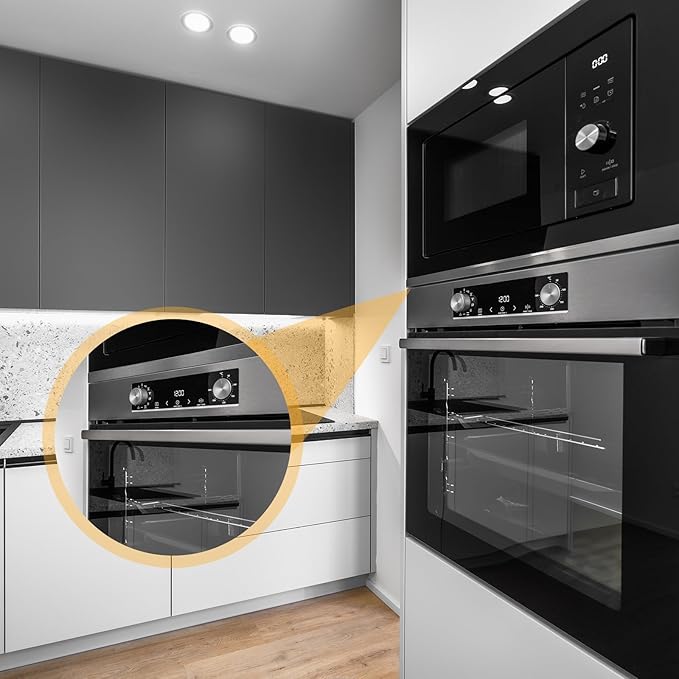 uxcell 2Pcs 304 Stainless Steel Sheet Gap Filler, 30" x 3" Self-Adhesive Metal Molding Trim Strip Gap Cover for Microwave Mirror Frame Home Decoration, Brushed Silver
