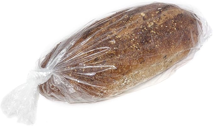 [Pack Of 700] Clear Bread Bags For Homemade Bead With Gusset 8" X 4" X 20" Inches – For Home or Commercial Food Storage