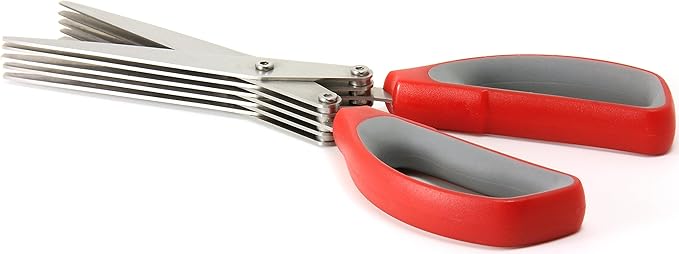 Westcott 8" All Purpose Shredder Scissor, Red