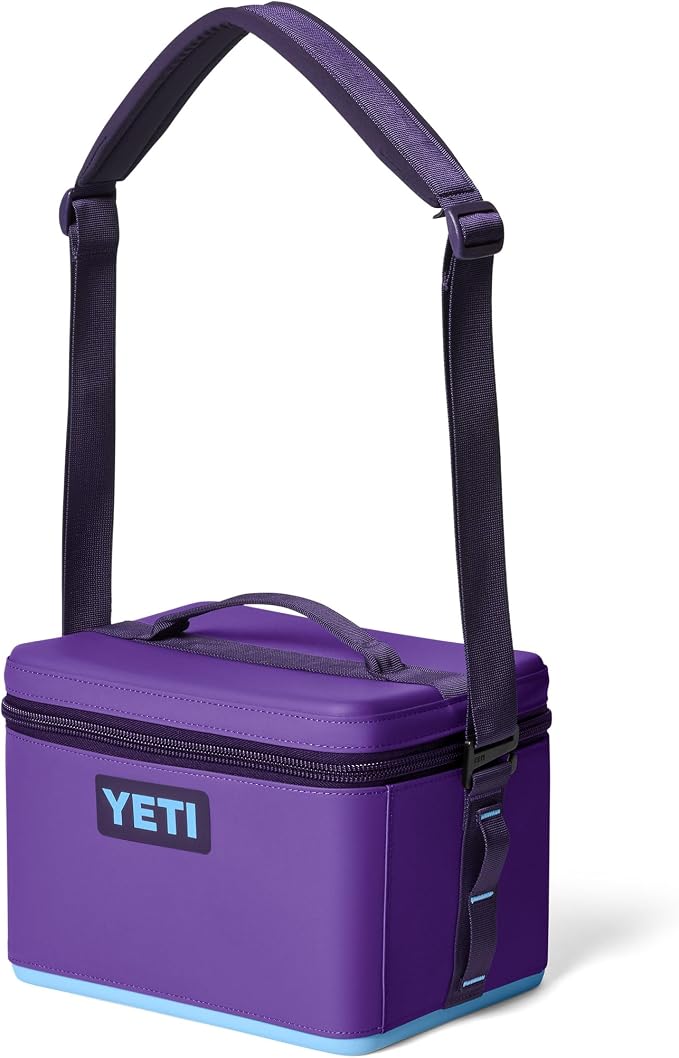 YETI Daytrip 9L Insulated Soft Cooler Lunch Box, Pace Purple/Blue