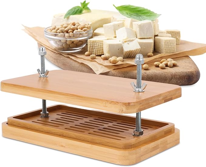 PRETYZOOM Tofu Press and Drainer Adjustable Pressure Kitchen for Homemade Bean Curd Efficient Water Tool for Smooth Tofu Texture