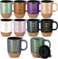 Jingmore 10 Pcs Christian Gift Bulk Religious Mugs with Bible Verse Coffee Cup 15oz for Teacher Nurse Women Men Church Member Employee Mom Dad Clergy Pastor(English Tree of Life)