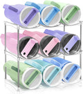 Water Bottle Organizer for Stanley 40oz Tumbler - Stackable Water Bottle Holder and Tumbler Organizer for Cabinet Kitchen Organization and Storage for Stanley Cup Accessories, Wine Rack, 3Pack