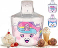 Cooler Concepts 1.2 Qt Unicorn Electric Ice Cream Maker for Kids - Best Countertop Ice Cream Machine for Homemade Soft Serve, Sorbet, Gelato, Frozen Yogurt - Fun Desserts for Families, Easy to Clean