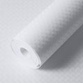 Shelf Liners for Kitchen Cabinets Refrigerator Liners Waterproof & Oil-Proof Kitchen Cupboard Liner Non-Slip Drawer Mats Non Adhesive Fridge Liner for Shelves-White 11.8 x 118 Inches