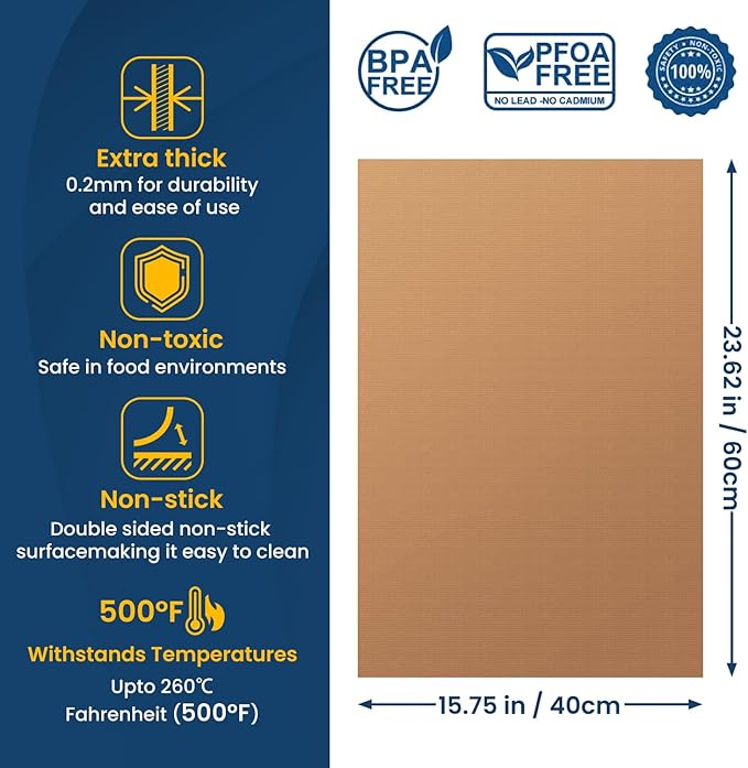 Silicone Oven Liners + Cut to Size SIlicone Baking Mat Roll