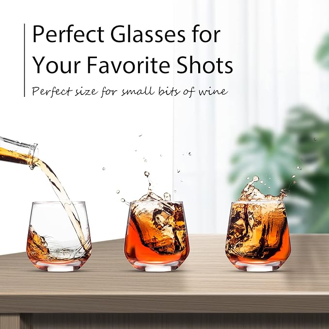 Zopeal 72 Pack Shot Glasses 3.25 oz Tequila Heavy Base Whiskey Tasting Glass Cups Small Liquor and Spirit Bar Shooter for Drinking Tasting Espresso Beer Juice
