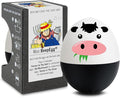 Moo BeepEgg – Egg Timer for Boiling Eggs – Musical Egg Cooker for Soft, Medium, Hard Boiled Eggs – Food Safe – Singing Floating Egg Timer – Egg Cooker for 3 Levels of Doneness - Brainstream