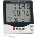 Triplett TM020 Indoor/Outdoor Thermometer with Simultaneous Display - Temperature, Humidity