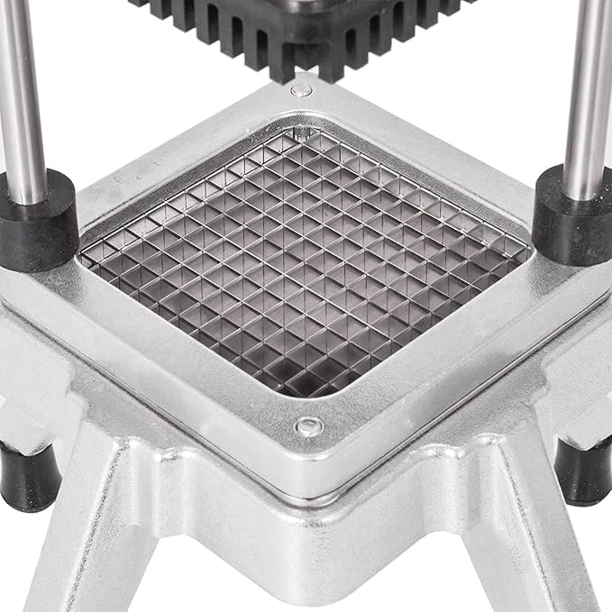 Commercial Vegetable Fruit Chopper W/6-Wedge Slicer&1/4″&3/8″&1/2" Blade Professional Food Dicer French Fry Cutter Stainless Steel Onion Slicer For Tomato Peppers Potato Mushroom