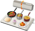 Warming Mat for Food (24"x16") - iTRUSOU 3-Year Classic Electric Warming Tray with 3-Level Temp Control, Rapid Heating 250W Energy-Saving - Rollable Large Food Warming Mat for Parties & Buffet