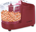 EUROSTAR EC501R 1.5 Cup One Touch Electric Mini Food Chopper, Red