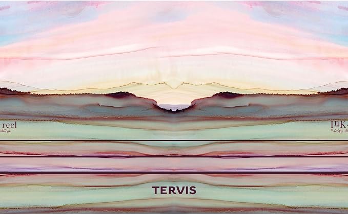 Tervis Traveler® Stainless Steel 20oz Traveler™ with Slider Lid | Inkreel - Sunrise Kaleidoscope | Double-Wall Vacuum Insulated Travel Cup, Keeps Drinks Hot
