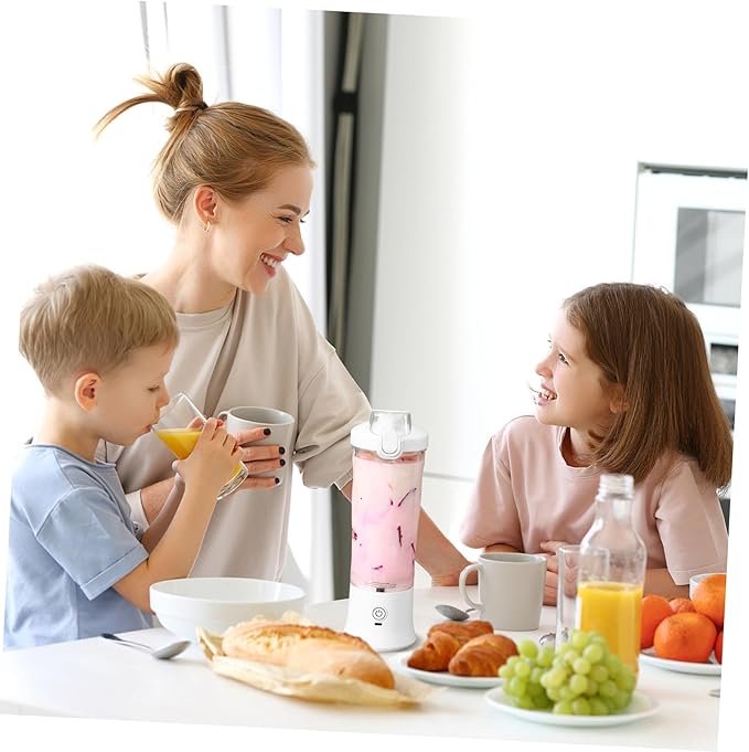 Portable Juicer Cup Cordless Mini Blender for Fresh Juice Stylish Design Easy Operation Go Smoothies and Fruit Drinks
