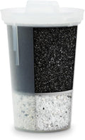Single Replacement MINA Alkaline Water Filter by Santevia | Single At Home Water Pitcher Filter Adds Minerals and Makes Alkaline Water | Chlorine and Lead Water Filter | American Filtration Media