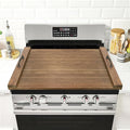 GASHELL Noodle Board Stove Cover with Handles, Multiple Stove Top Cover Board for Electric/Gas Stove Top(Retro Brown)