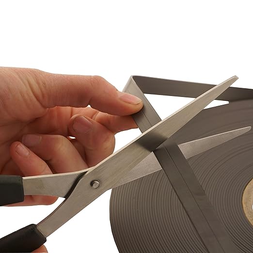 Master Magnetics Flexible Magnet Strip - One-Sided Magnetic Strip, Cuttable Magnet, 0.5" Wide, 0.06" Thick, 100 Feet, ZGN10PBX
