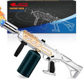 ARTFLAMM Powerful Propane Torch Gun, Kitchen Grill Torch with Detachable Design, Adjustable Flamethrower Torch Burner for Searing Steak, BBQ, Welding, Camping Charcoal Lighter(Tank Not Included)
