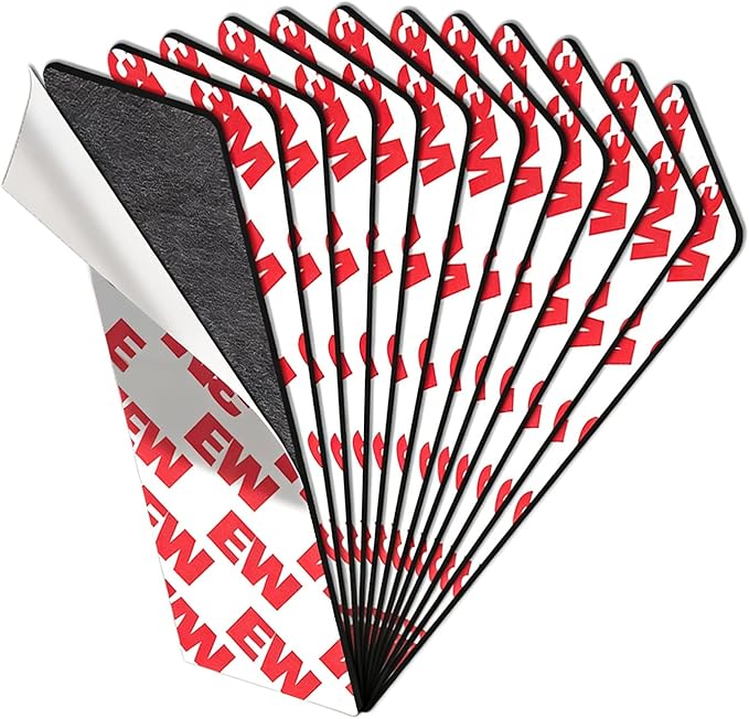1"x3" Magnetic Tape -Magnetic Strips with Strong Adhesive Backing - Flexible Sticky Magnet Tape for DIY, Crafts, Fridge,Photo (12 Pack)