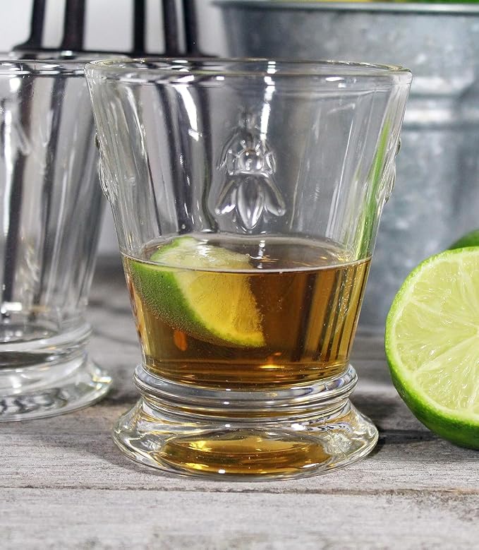 La Rochere Bee Tumbler Set/6 - La Rochere Bee Glassware Sets