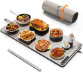 Warming Mat for Food (35"x16") - iTRUSOU Extra Large Electric Warming Tray with 7-Level Temp, 500W High-Power & 99H Timer - Rollable XL Large Food Warming Mat for Parties & Buffet