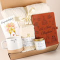 Engagement Gifts for Women, Bride to Be Gift Box, Future Mrs Mug, Newly Engaged Gifts for Best Friend, Engagement Gift Set with Cozy Blanket, Candle, Journal, Socks, Bridal Shower Present for Bride