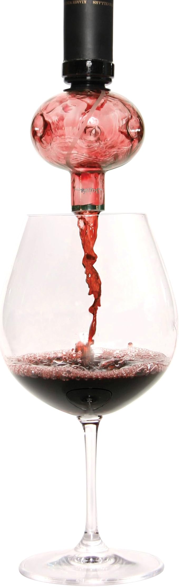 Soireehome - In Bottle Wine Aerator - For Red Wine, White Wine, And Rose Wine! - Made Of Glass, Makes Your Wine Taste Better