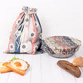 Large Reusable Beeswax Bread Bag with 12in Beeswax Bowl Cover - Sourdough Bread Bags with Proofing Cover for Storage and Sourdough Proofing,The Perfect Baking Accessories