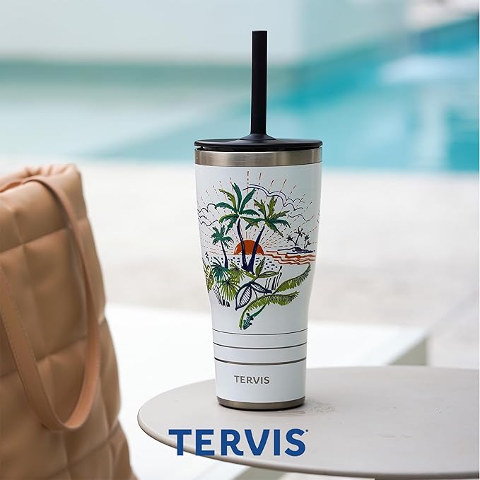 Tervis Traveler Star Wars Helmet Detail Triple Walled Insulated Tumbler Travel Cup Keeps Drinks Cold & Hot, 30oz - with Straw Lid, Stainless Steel