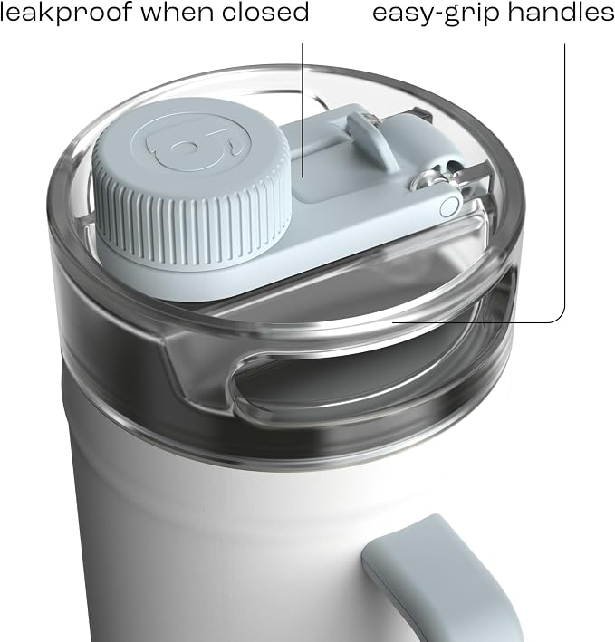 bubba 52 oz Insulated Stainless Steel Water Keg - Large Reusable Water Bottle Drinking Jug - Insulated Keg for Everyday Hydration, Lead-Free and BPA-Free, Fresh Kicks