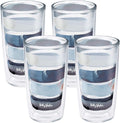 Tervis Made in USA Double Walled Kelly Ventura Insulated Plastic Tumbler Cup Keeps Drinks Cold & Hot, 16oz 4pk, Sorbet Stripe