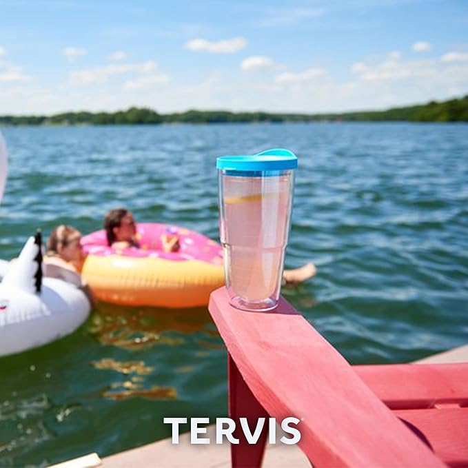 Tervis Peanuts - Ho Ho Ho Christmas Made in USA Double Walled Insulated Tumbler Travel Cup Keeps Drinks Cold & Hot, 24oz, Classic