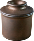 Butter Bell - The Original Butter Bell Crock by L. Tremain, a Countertop French Ceramic Butter Dish Keeper for Spreadable Butter, French Ceramic Butter Dish Keeper, Specialty (Bronze Matte)
